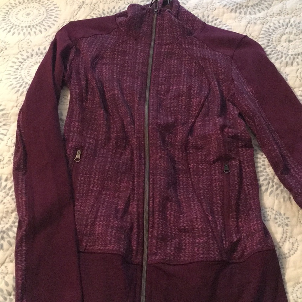 SALE!! Lululemon Full ZiP cranberry jacket